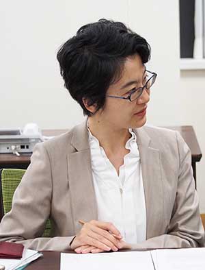 画像：経済社会総合研究所景気統計部長 澤井景子